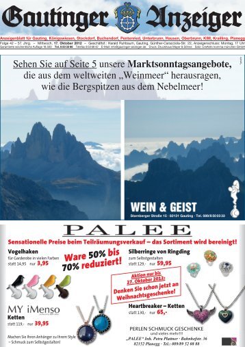 Gautinger / Planegger Anzeiger vom 17.10.2012 - Herzlich ...