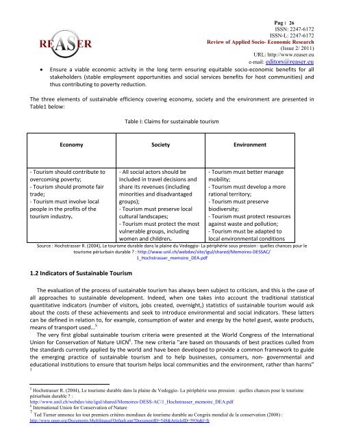 Volume 2, ISSUE2/2011 - Review of Applied Socio-Economic ...