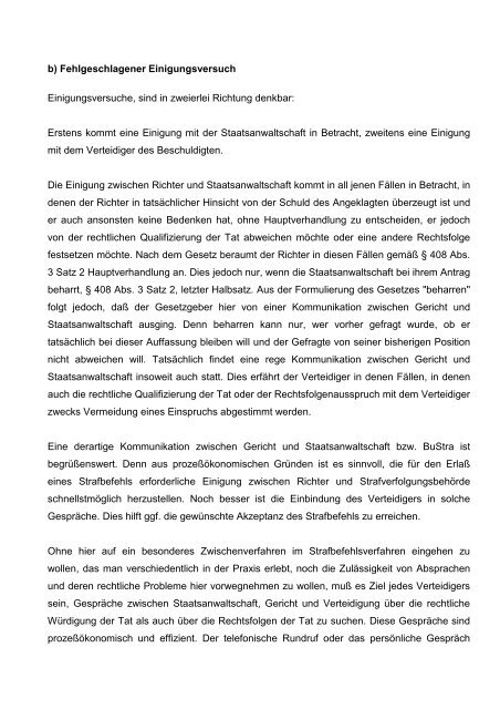 Der Strafbefehl im Steuerstrafrecht - Kanzlei Dr. jur. JÃ¶rg Burkhard ...