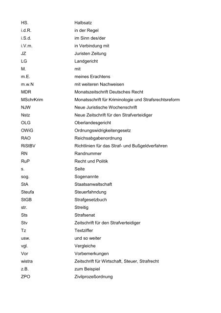 Der Strafbefehl im Steuerstrafrecht - Kanzlei Dr. jur. JÃ¶rg Burkhard ...