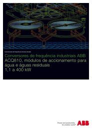 Conversores de frequÃƒÂªncia industriais ABB