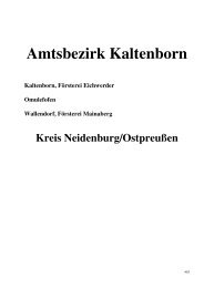 Amtsbezirk Kaltenborn