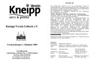 Kneipp-Verein Lübeck e.V.