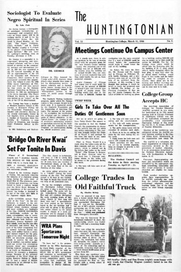 Mar. 11, 1966 - Huntington University