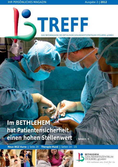 Ausgabe 02/2012 finden Sie hier. - Bethlehem Gesundheitszentrum