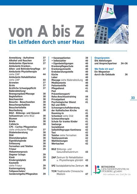 Ausgabe 02/2012 finden Sie hier. - Bethlehem Gesundheitszentrum