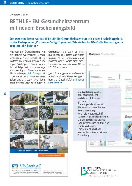 Ausgabe 02/2012 finden Sie hier. - Bethlehem Gesundheitszentrum