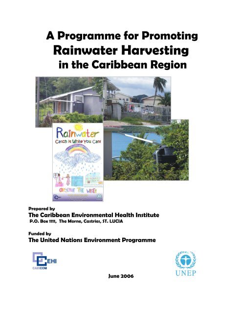 A programme for Promoting Rainwater Harvesting in the Caribbean