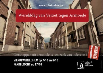 Flyer - Netwerk Tegen Armoede