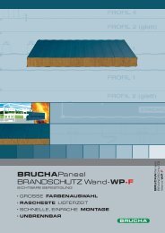 BRUCHAPaneel BRANDSCHUTZ Wand-WP-F