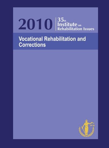 Vocational Rehabilitation And Corrections - Kentucky: Office of ...