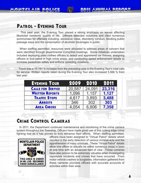 Download 2011 Police Department Annual Report (2 MB PDF)