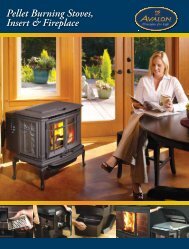 Avalon Pellet Stove Brochure - The Firebird