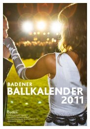 Ballkalender - Baden