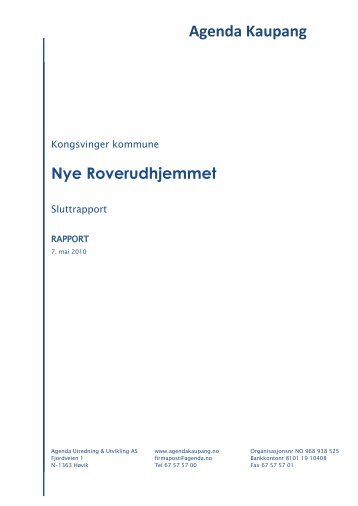 Nye Roverudhjemmet - R6838 - Kongsvinger Kommune