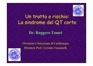 Un tratto a rischio. La sindrome del QT corto - Cuorediverona.it