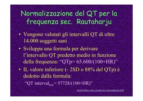 Un tratto a rischio. La sindrome del QT corto - Cuorediverona.it