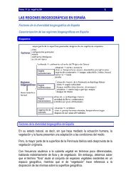 las regiones biogeogrÃ¡ficas en espaÃ±a - Colegio Sagrado CorazÃ³n ...