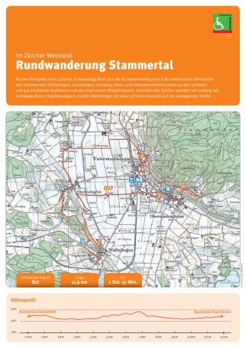 Rundwanderung Stammertal - ZÃƒÂ¼rcher Wanderwege