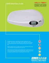 MXB Veterinary Scale - Nova-Tech International, Inc