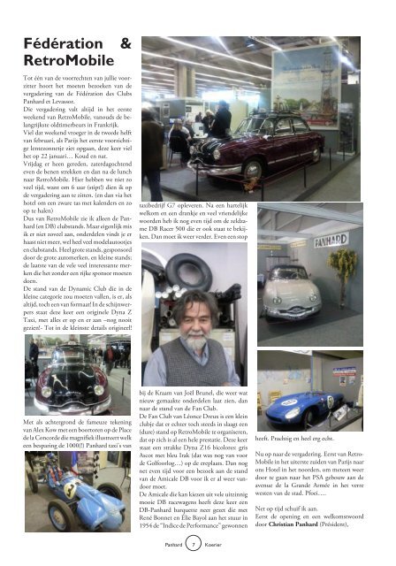 Lees Panhard Koerier 162 online - Panhardclub Nederland