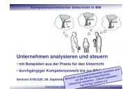 Unternehmen analysieren und steuern - ifte