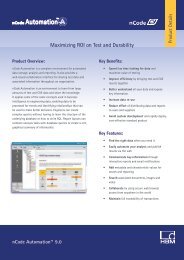 Product brochure (PDF) - HBM nCode