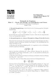 Mechanik der Kontinua Blatt 3 â Druck und Energie von ...