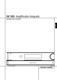 HK 980 Amplificateur intÃ©grÃ© - Harman Kardon