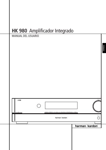 HK 980 Amplificador Integrado - Harman Kardon