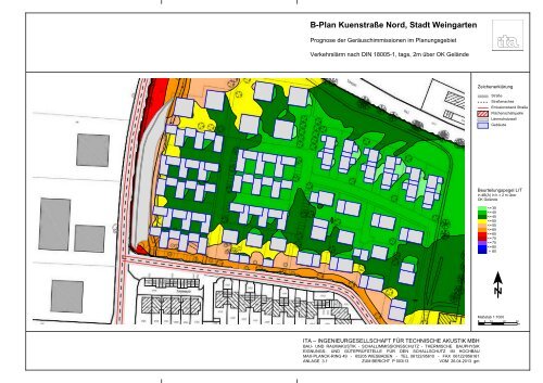 Schallschutzgutachten - Stadt Weingarten