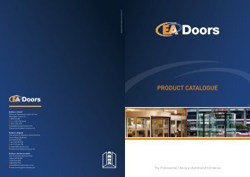 Revolving Doors Brochure - Electro Automation Group Limited