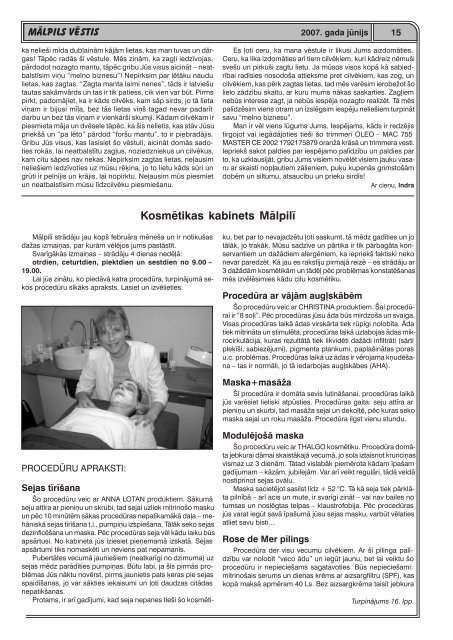 Nr.6 (78) JÅ«nijs - MÄlpils