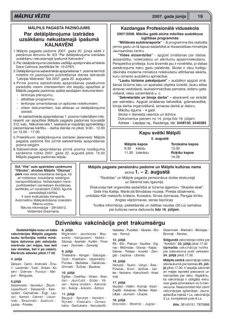 Nr.6 (78) JÅ«nijs - MÄlpils