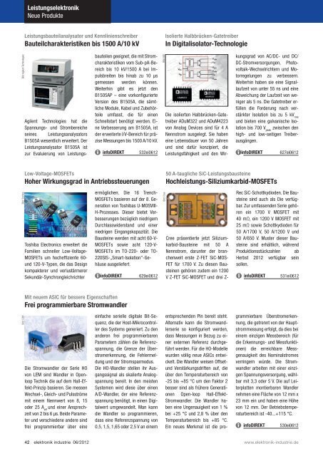 PDF-Ausgabe herunterladen (31 MB) - elektronik industrie
