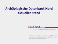Archäologische Datenbank Nord aktueller Stand - digicult-sh.de