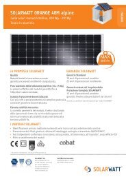 SOLARWATT ORANGE 48M alpine, italiano