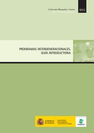 Programas Intergeneracionales. Guía introductoria - Portal Mayores