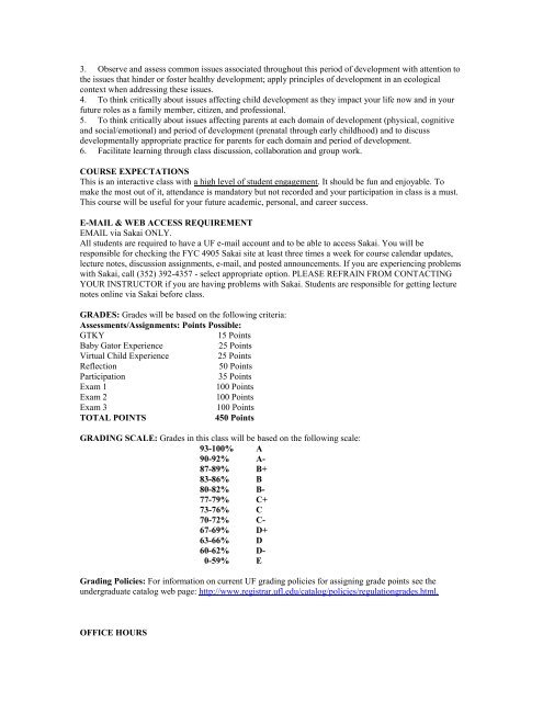 Syllabus - University of Florida Family Youth and Community Sciences