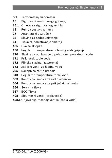 Upute za upotrebu (PDF 1.3 MB) - Bosch toplinska tehnika