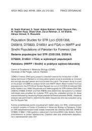 Population Studies for STR Loci (D3S1358 ... - ResearchGate