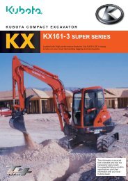 KX161-3S Tight Tail Swing Excavator - LiveUpdater