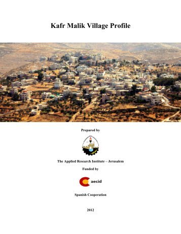 Kafr Malik Village Profile - ARIJ