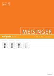 MEISINGER - Handpiece Experts