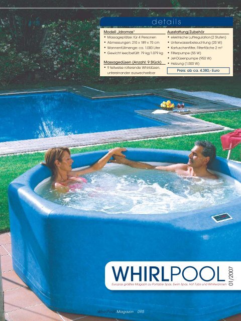 Laghetto Idromas - Whirlpool-zu-Hause.de