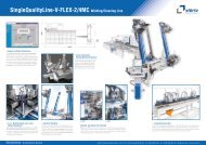 SingleQualityLine-V-FLEX-2/4MC Welding/Cleaning Line