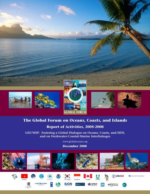 Report of Activities, 2005 - 2008 for Global Forum - Global Ocean ...