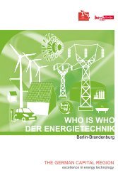 Who is Who der Energietechnik B-BB - Cluster Energietechnik
