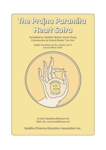 The Prajna Paramita Heart Sutra (2nd Edition) - sygdoms