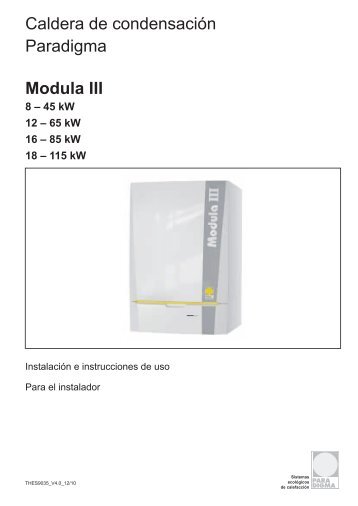 THES 9035 V1.4 1210 Modula III Instalador - Paradigma EnergÃ­as ...